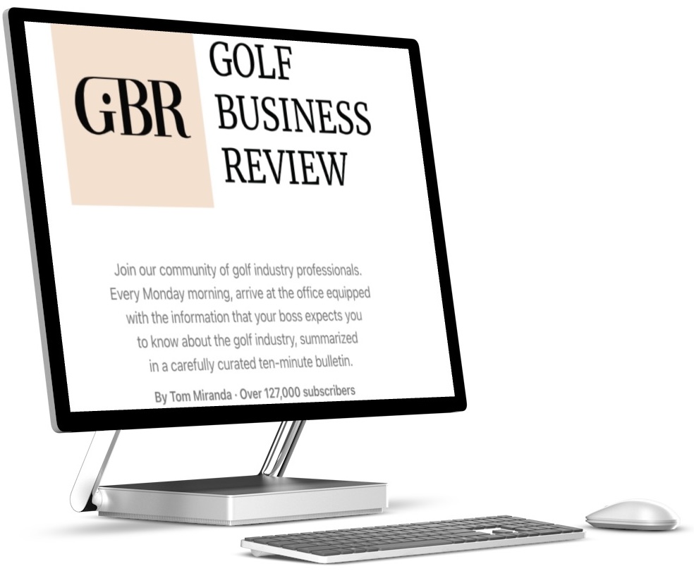 Golf bussiness review weekly newsletter Neil Hay copywriter Golf bussiness review weekly newsletter Neil Hay copywriter